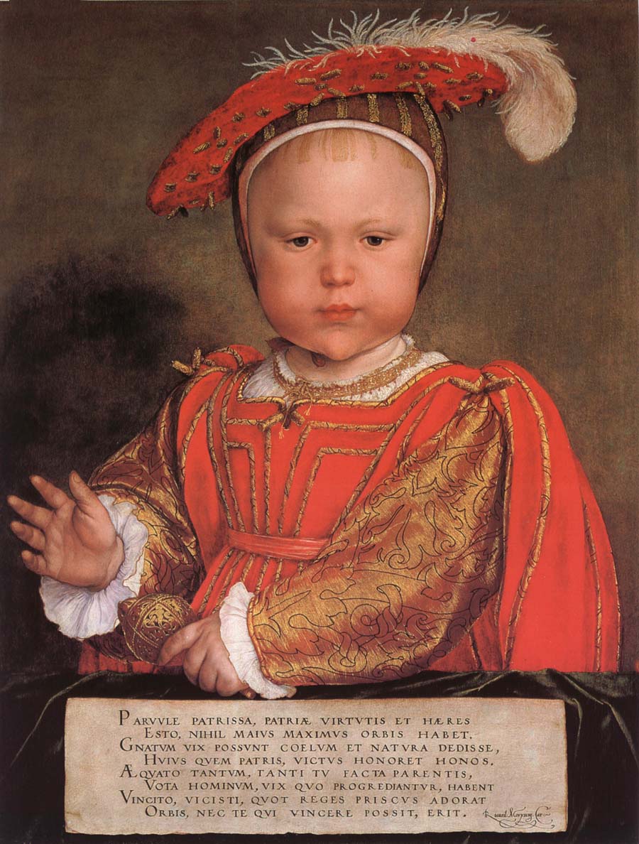 Edward VI as a child